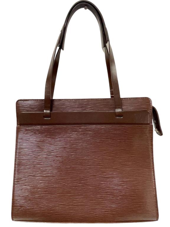 LOUIS VUITTON CROISETTE MOKA EPI SHOULDER BAG (1 of 4)