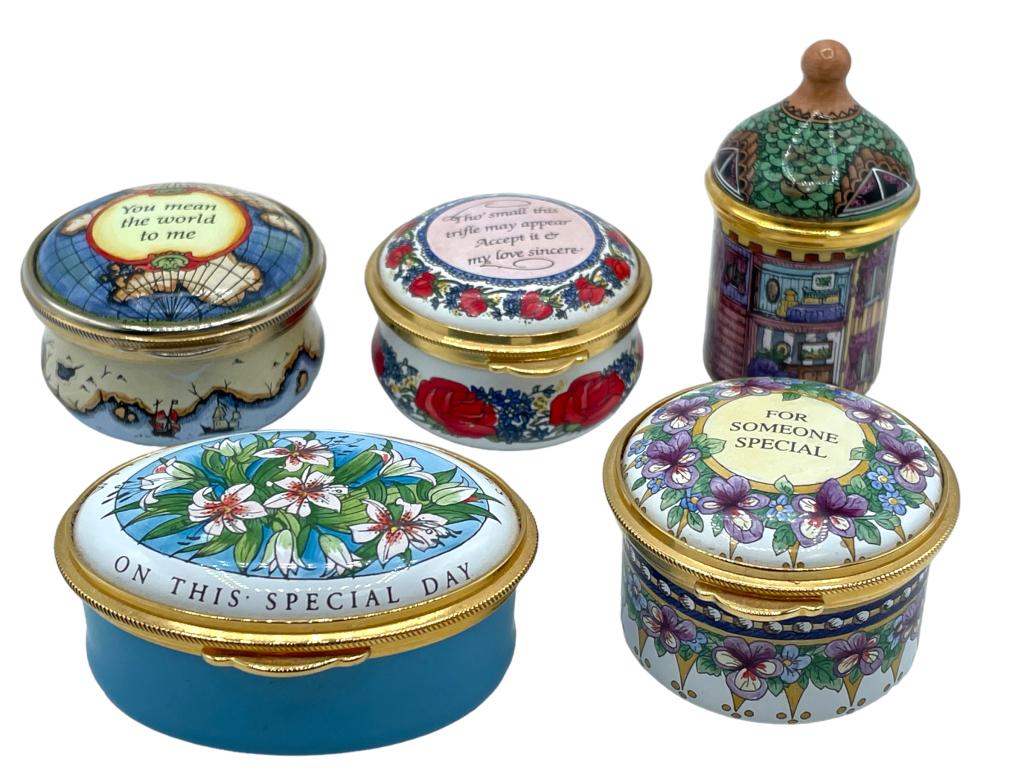 英国STAFFORDSHIRE ENAMELS ピルケース　テディベアピルケース Staffordshire Enamels Boxes - Etsy