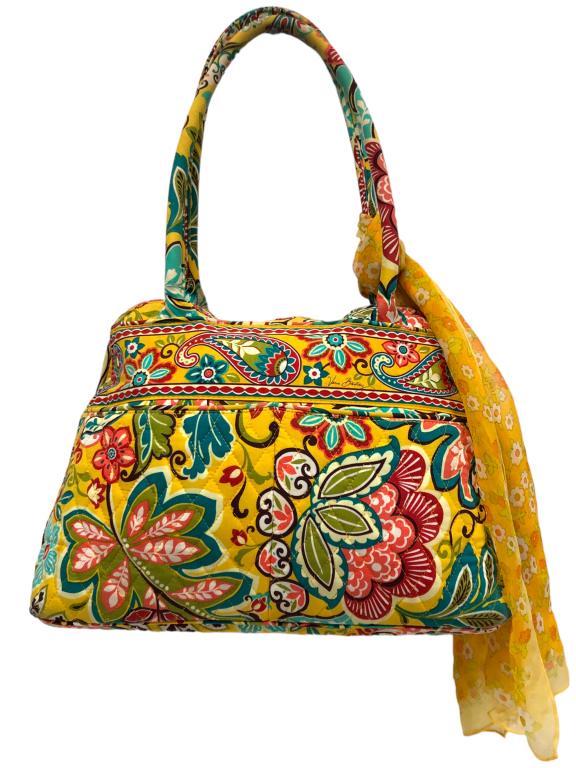 VERA BRADLEY MULTICOLOR BOWLER BAG (1 of 7)