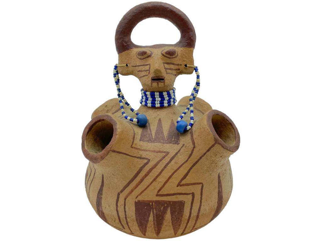 ELMER GATES NATIVE AMERICAN MOJVE POTTERY EFFIGY 7 (1 of 5)