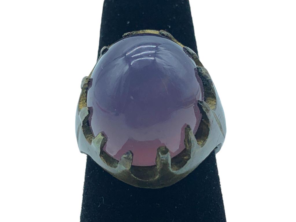 VTG GEMSTONE RING SZ 6 (1 of 5)