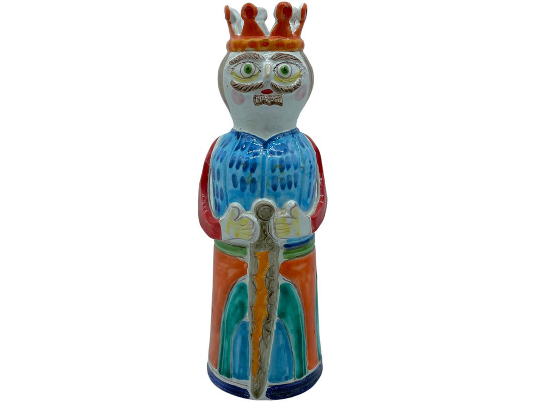GIOVANNI DESIMONE CERAMIC POTTERY KING CANDLESTICK (1 of 6)