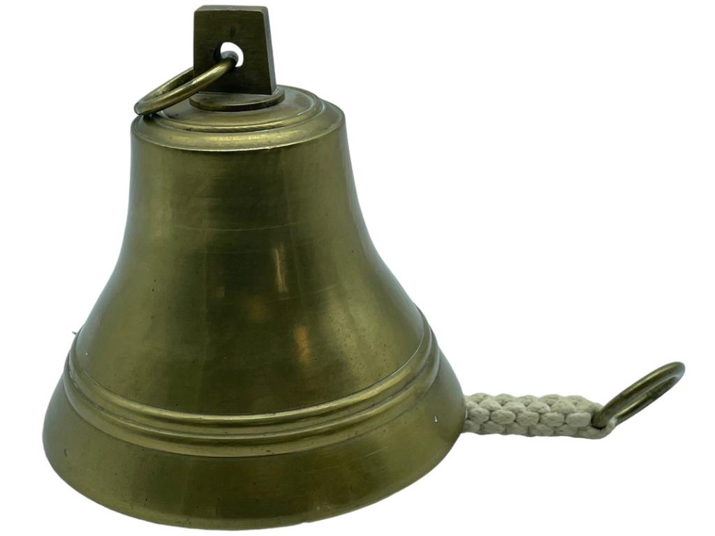 VTG BRASS NAUTICAL SHIP BELL 6.5" (1 of 3)