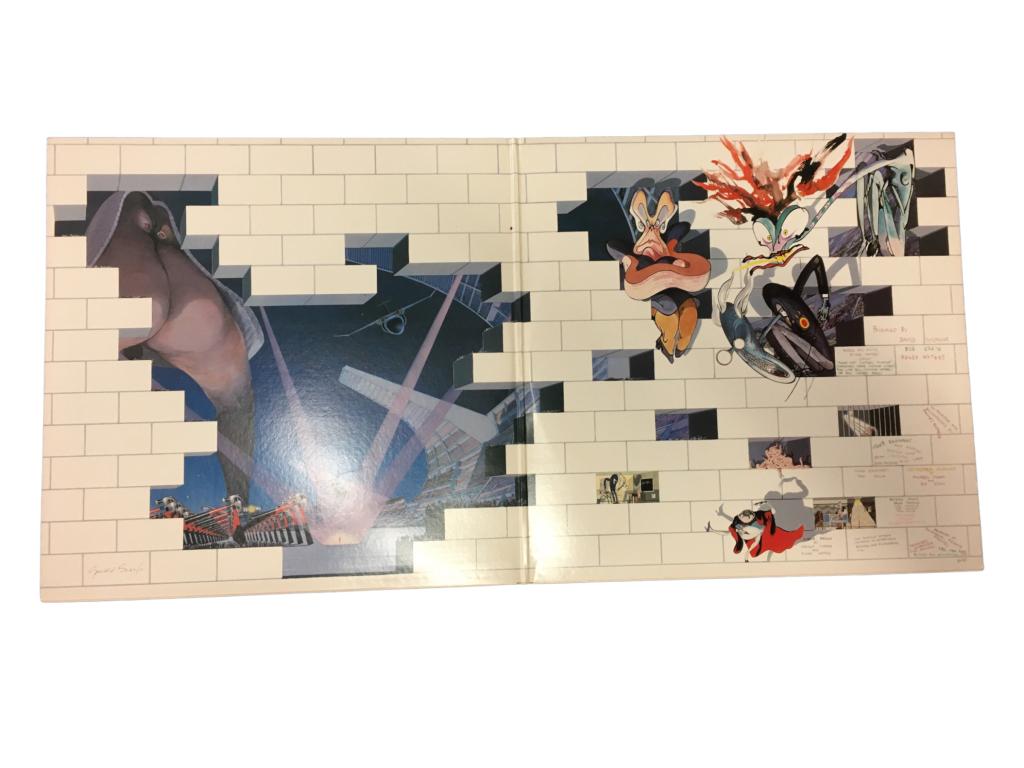 VINTAGE LP RECORD ALBUM, PINK FLOYD "THE WALL" (1 of 2)