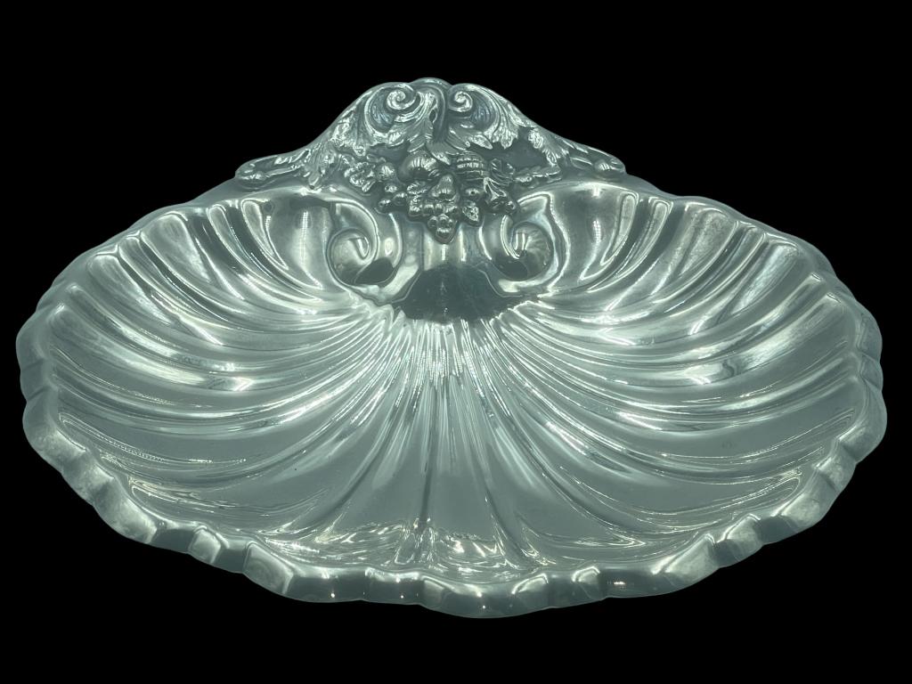 VTG REED & BARTON STERLING SILVER SCALLOPED DISH (1 of 5)