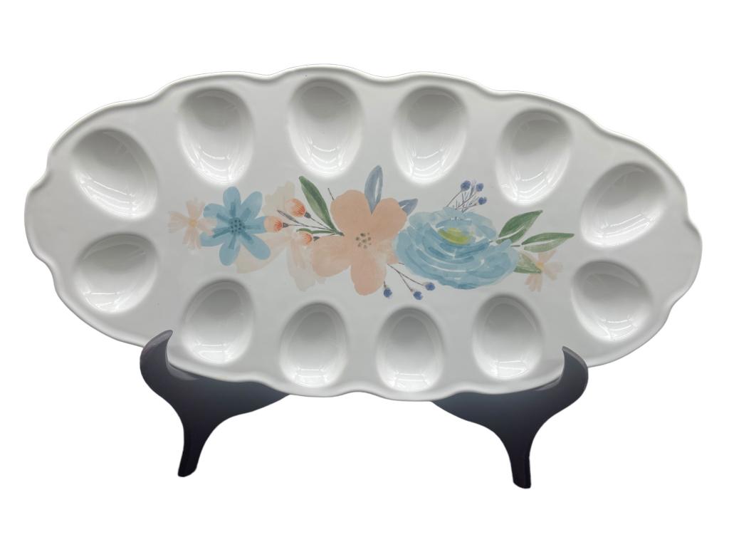 VTG DEVILED EGG PLATE (1 of 1)