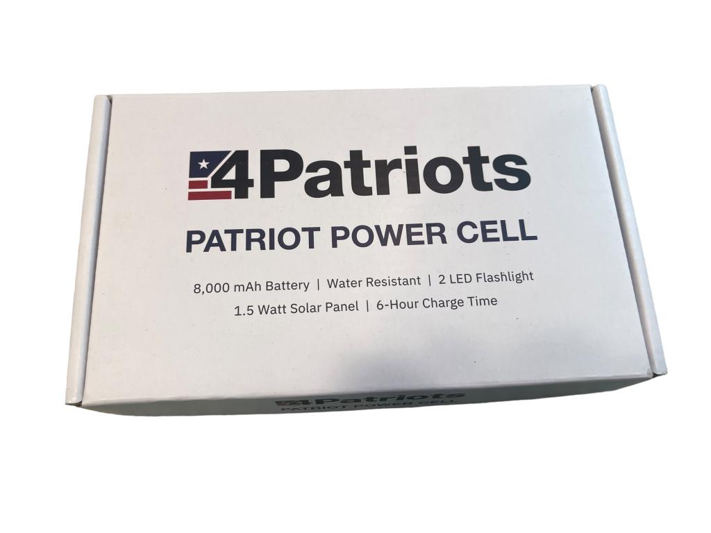 NEW IN BOX PATRIOT POWER CELL: NEW IN BOX PATRIOT POWER CELL