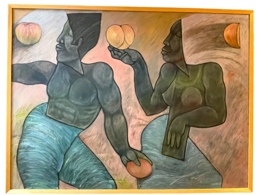 RUIZ VAL CONTEMPORARY OIL PAINTING 48" (1 of 4)