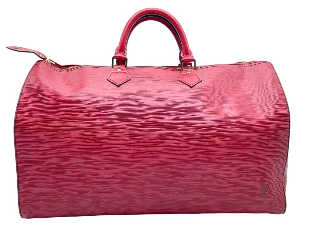 LOUIS VUITTON HANDBAG SPEEDY BLACK STITCHING (1 of 5)