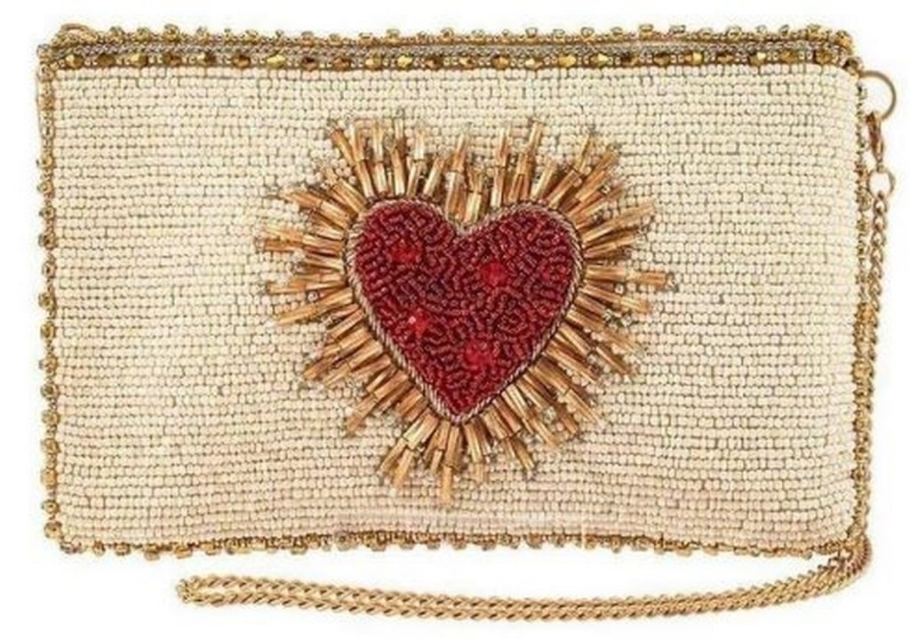 NEW! MARY FRANCES Heart Burst Crossbody Phone Bag (1 of 3)
