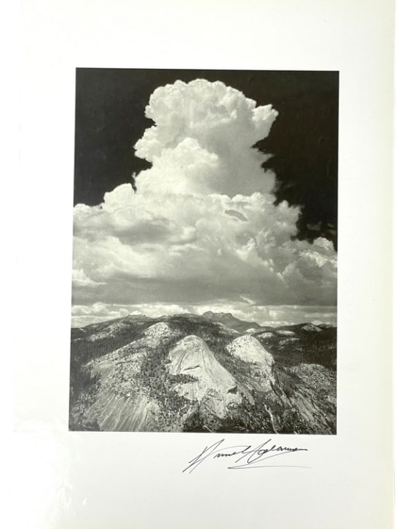 ANSEL ADAMS HAND SIGNED PRINT 14.5" (1 of 2)