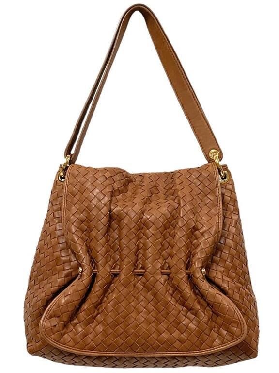 NEW LALO WOVEN NAPA LEATHER WOMENS HANDBAG (1 of 5)