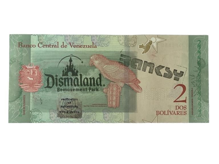 BANKSY DISMAL CURRENCY WITH COA AND ENVELOPE (1 of 6)