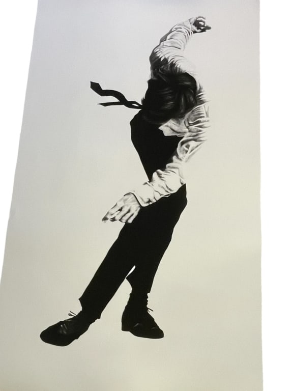 LARGE ROBERT LONGO OFFSET LITHOGRAPH PRINT 78.5" (1 of 2)