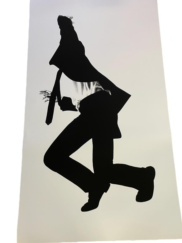 LARGE ROBERT LONGO OFFSET LITHOGRAPH PRINT 78.5" (1 of 2)