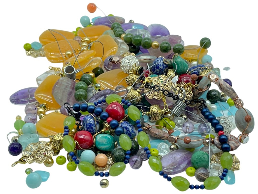 SEMI PRECIOUS GEMSTONE BEAD MIX (1 of 2)