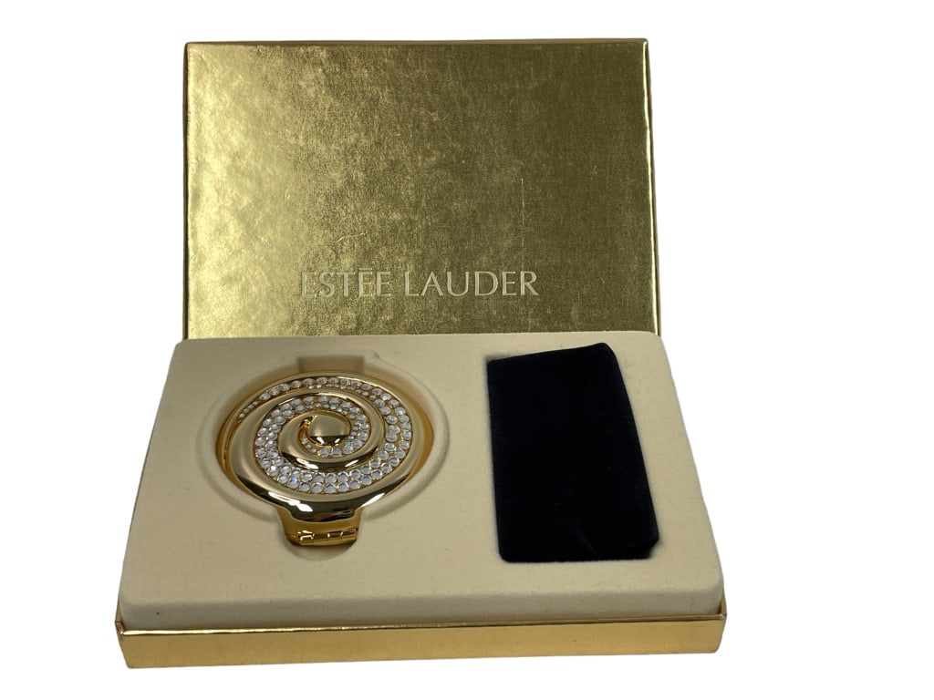 NEW ESTEE LAUDER SPARKLE SWIRL COMPACT LUCIDITY (1 of 7)