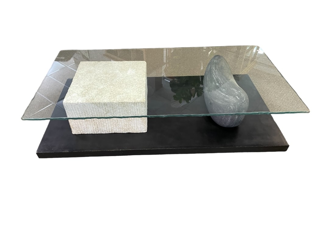 METAFORA STYLE POST MODERN COFFEE TABLE 54" (1 of 8)