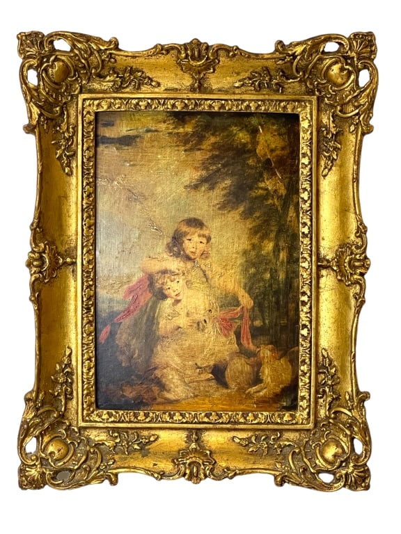 AFTER SIR JOSHUA REYNOLDS FRAMED PRINT 16" (1 of 5)