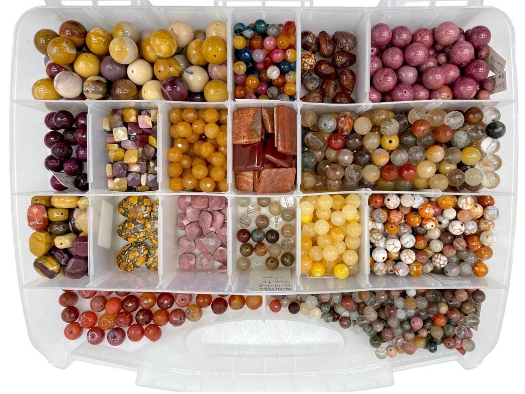 SEMI-PRECIOUS GEMSTONE BEAD ASSORTMENT (1 of 3)