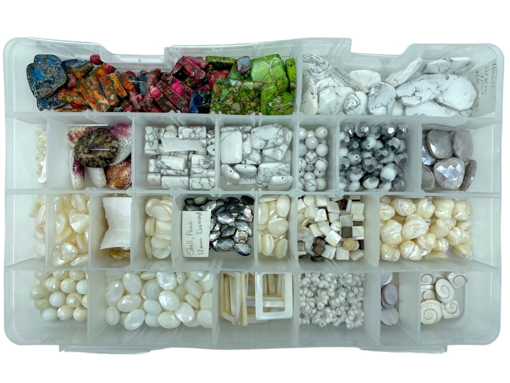 SEMI-PRECIOUS GEMSTONE BEAD ASSORTMENT (1 of 3)