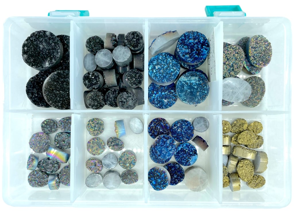 DRUZY GEMSTONE ASSORTMENT (1 of 2)