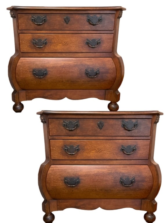 PAIR OF RALPH LAUREN NIGHTSTAND END TABLE CABINETS (1 of 10)