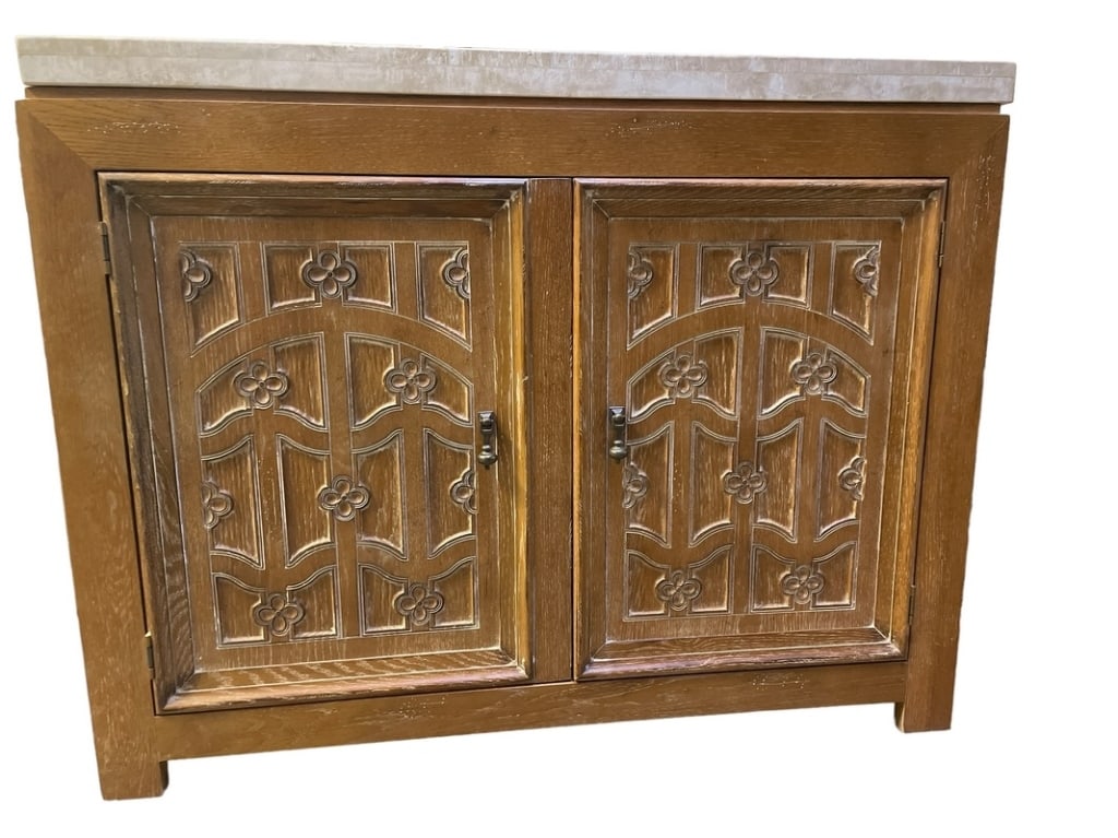 DREXEL HERITAGE CHINOISERIE SIDEBOARD CABINET 46" (1 of 8)