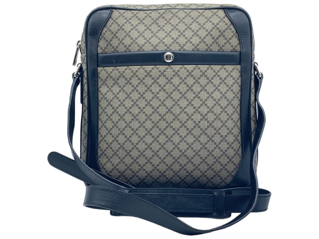 GUCCI FRONT POCKET CROSSBODY HANDBAG (1 of 5)