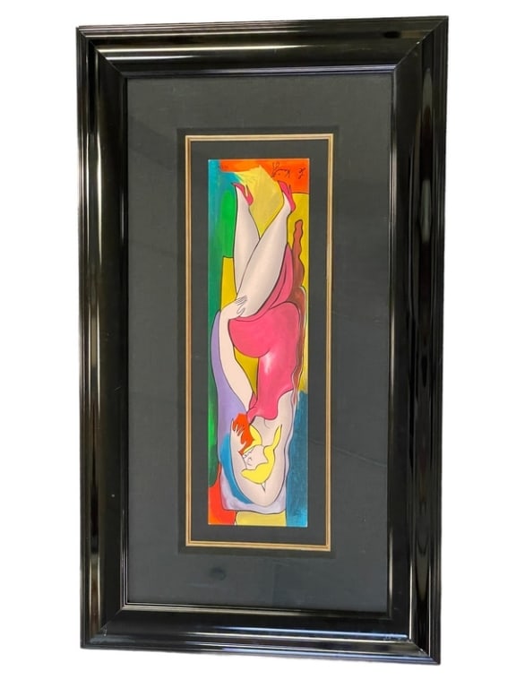 LINDA Le KINFF AGATHA B. SERIGRAPH PRINT  31.5" (1 of 6)