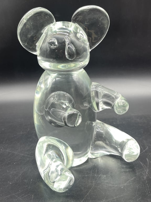 LICIO ZANETTI MURANO GLASS KOALA  BEAR 8" (1 of 3)