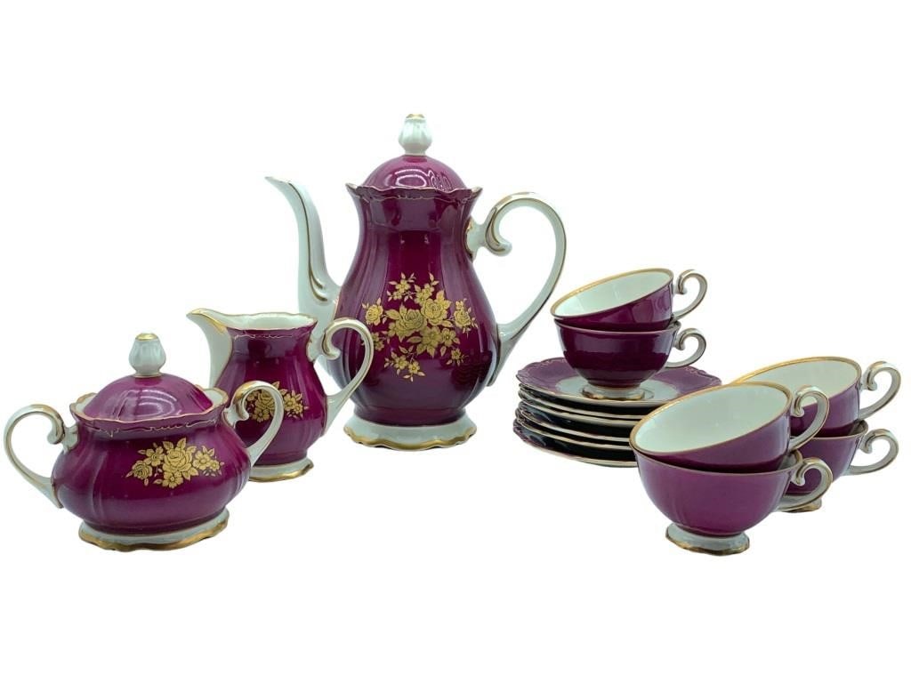 VTG RARE ROSENTHAL FINE PORCELAIN TEA SET (1 of 4)