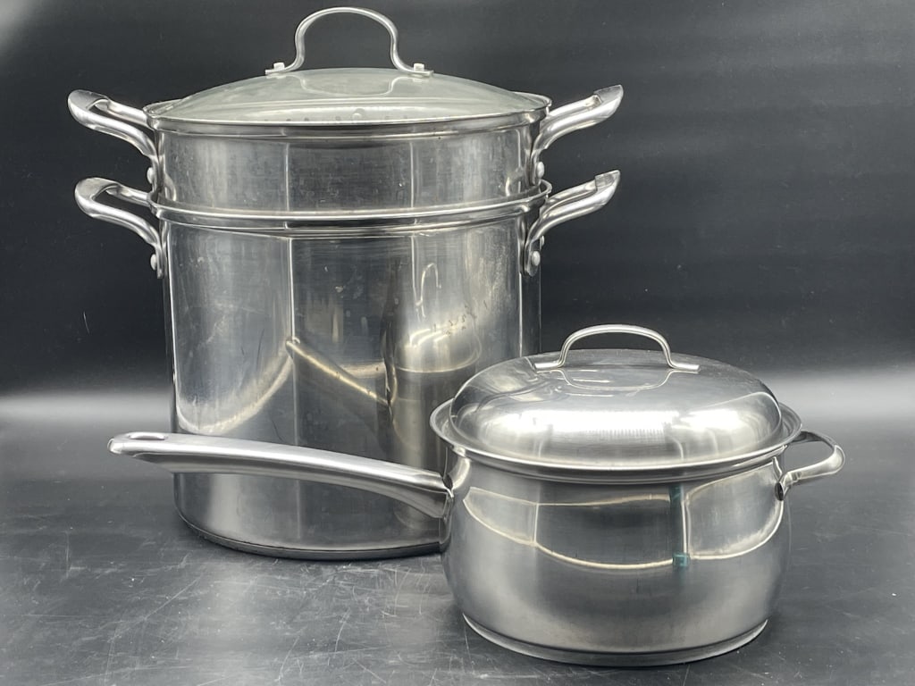 STAINLESS STEEL SAUCE PAN & STOCK POT (3) (1 of 4)