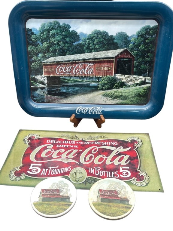 VINTAGE COCA COLA COLLECTABLE LOT (1 of 1)
