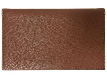 HERMES VINTAGE SIMPLE AGENDA COVER WALLET: Please be advised that by placing a bid, you are entering into a legally binding contract with DejaVu Estate Sales & Auctions, LLC (DejaVu). If you are the successful winning bidder, you have a le