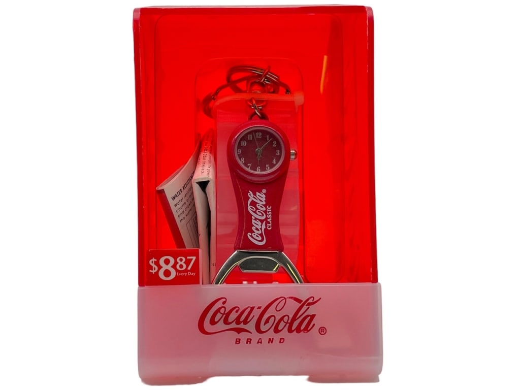 NEW! WATCH AND BOTTLE OPENER KEYCHAIN (1 of 3)
