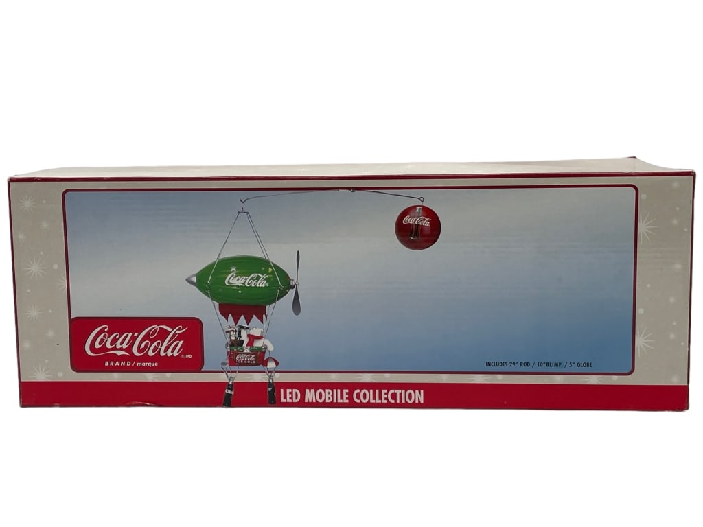 NEW! COCA COLA FLYING MACHINE (1 of 3)