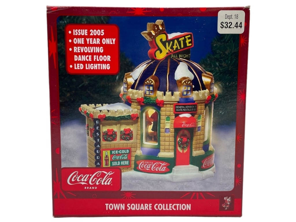 NEW! COCA-COLA TOWN SQUARE VILLAGE SKATE VILLAGE (1 of 3)