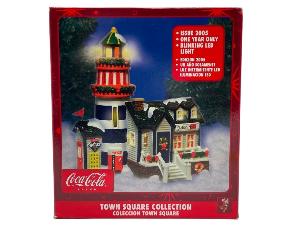 NEW! STATION #7 COCA- COLA TOWN SQUARE COLLECTION (1 of 3)