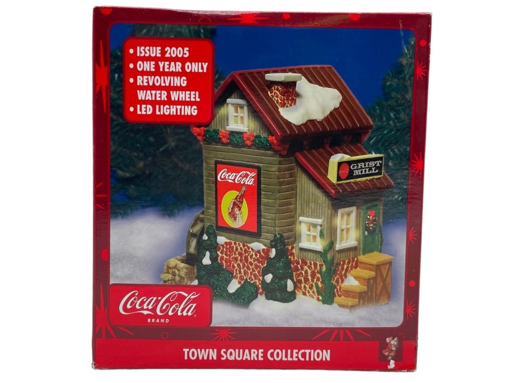 NEW! GRIST MILL COCA- COLA TOWN SQUARE COLLECTION (1 of 3)