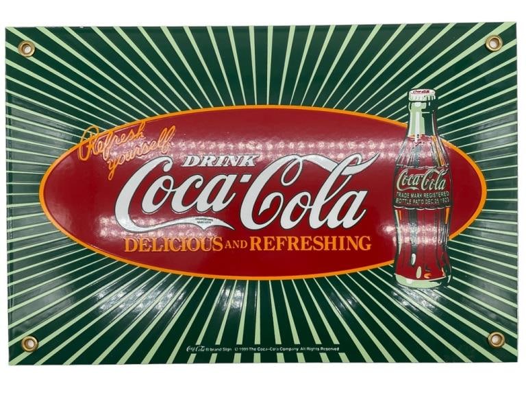 REFRESHING COCA COLA SIGN (1 of 3)