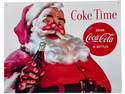 SANTA COKE TIME SIGN