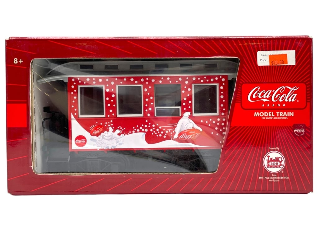 POLAR BEAR COCA COLA MODEL TRAIN L.G.B 32074 (1 of 3)