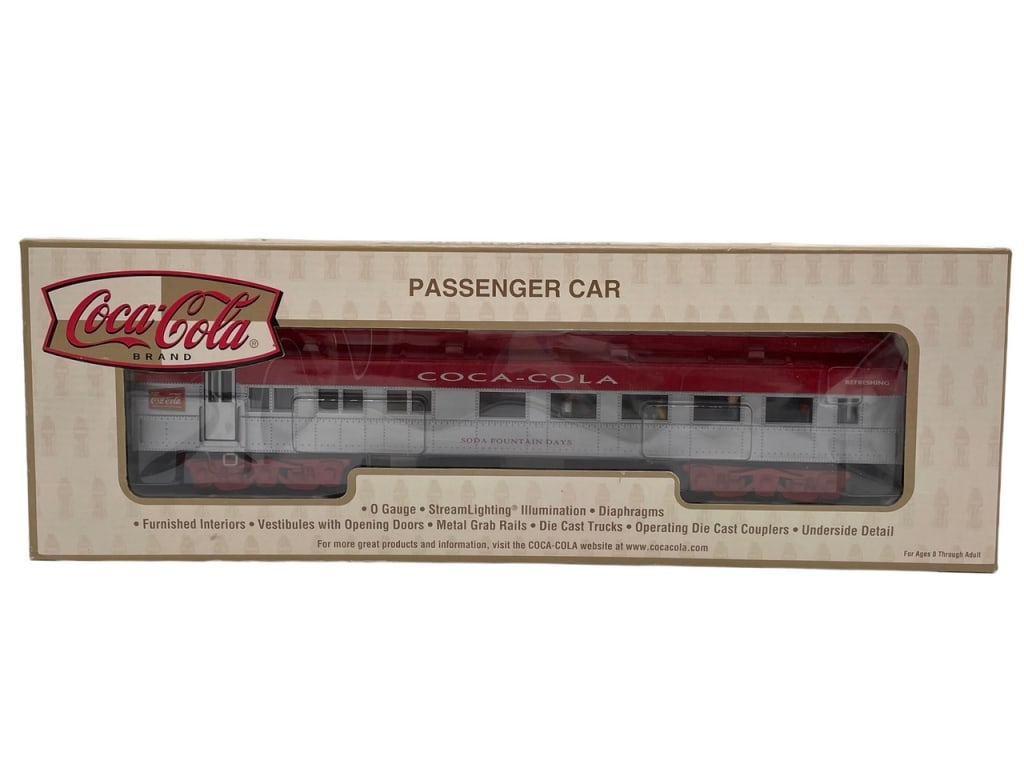 COCA COLA PASSENGER CAR K-4898B: -COCA COLA PASSENGER CAR K-4898B -B1