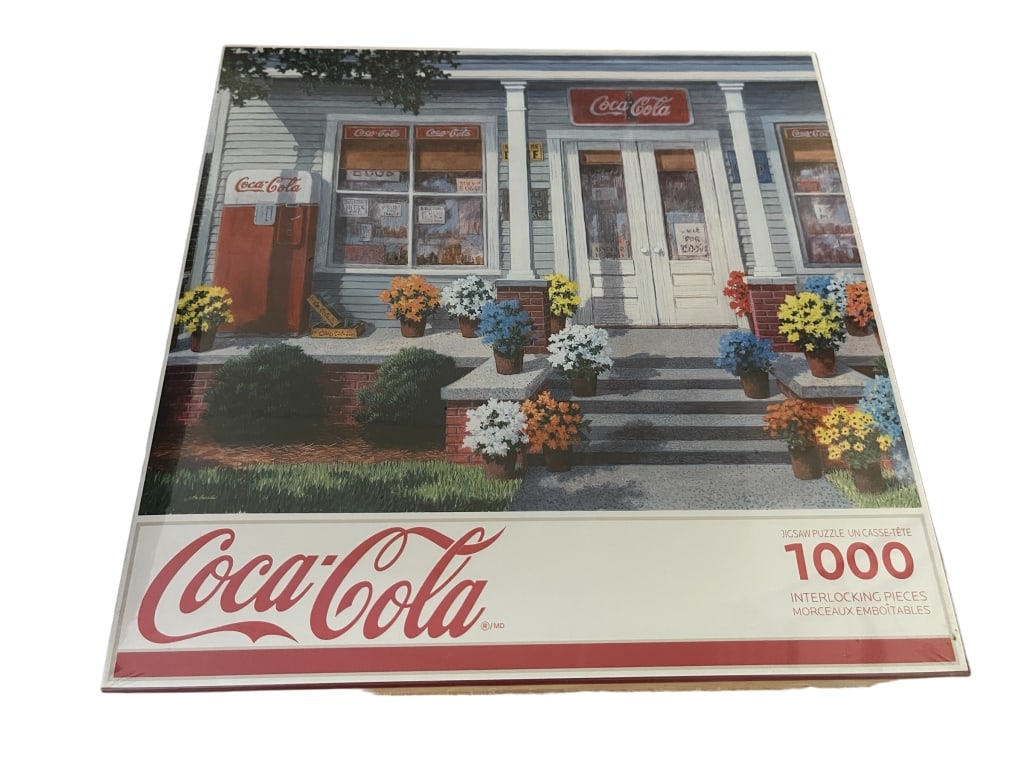 NEW IN BOX! COCA-COLA 1000 PIECE ZIG SAW PUZZLE (1 of 1)