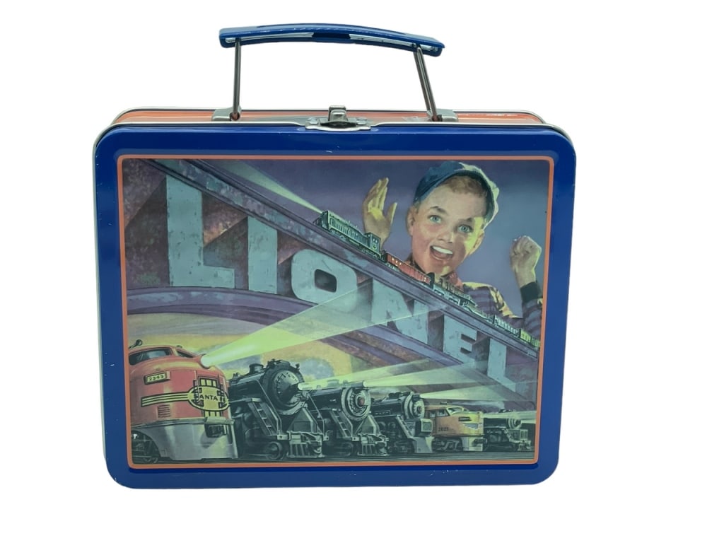 LIONEL TRAINS TIN LUNCH BOX 7.5" (1 of 7)