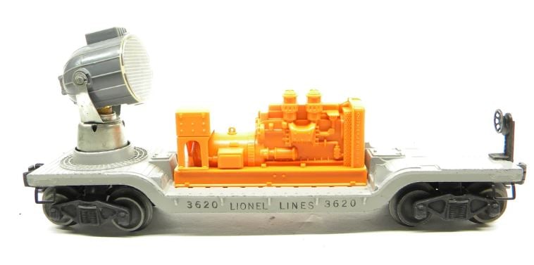 NEW! VTG LIONEL TRAINS SEARCH LIGHT CAR 3620 (1 of 4)
