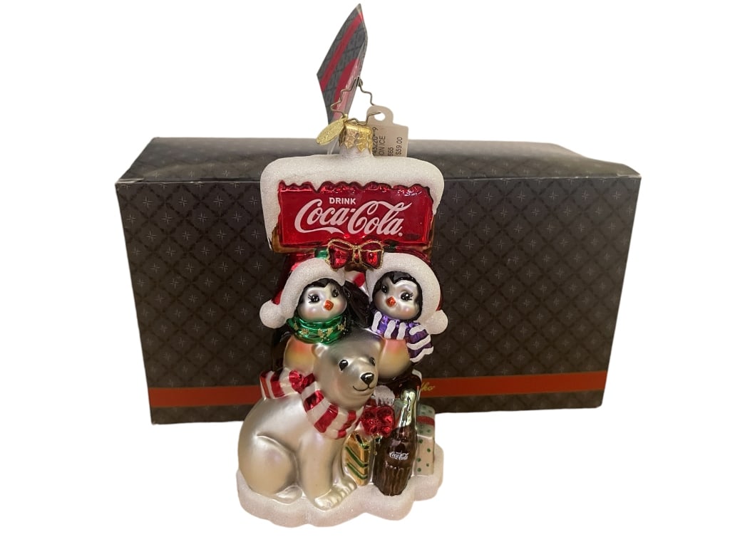 NEW CHRISTPHER RADKO CHRISTMAS ORNAMENT: .NEW CHRISTPHER RADKO CHRISTMAS ORNAMENT
