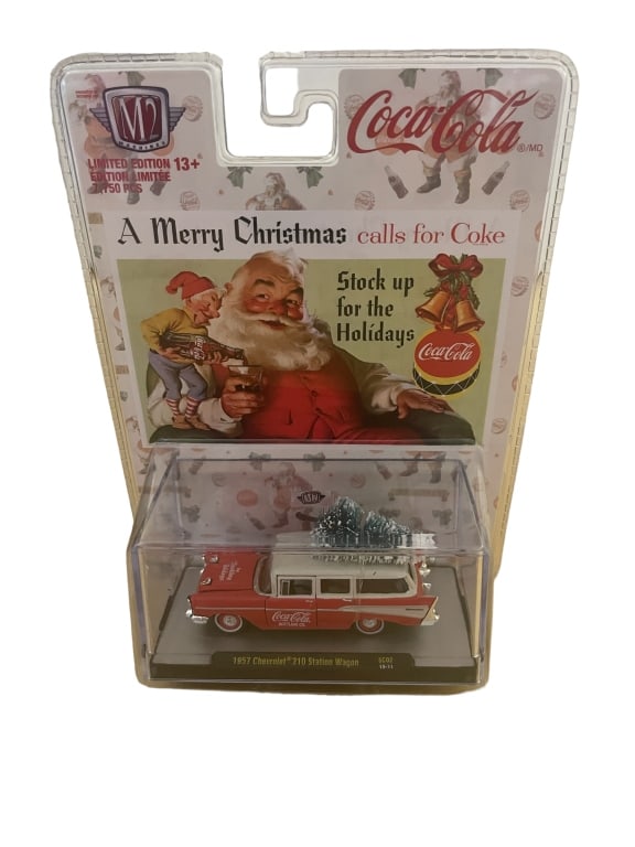 NEW M2 COCA-COLA 1957 CHEVY STATION WAGON (1 of 1)