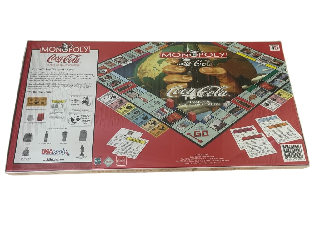 NEW COCA-COLO MONOPOLY GAME: NEW COCA-COLO MONOPOLY GAME